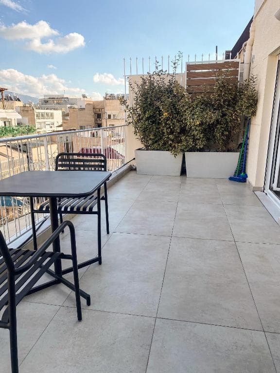 Modern Athens Apartment with Large Private Balcony and Free Parking in Athens, Greece