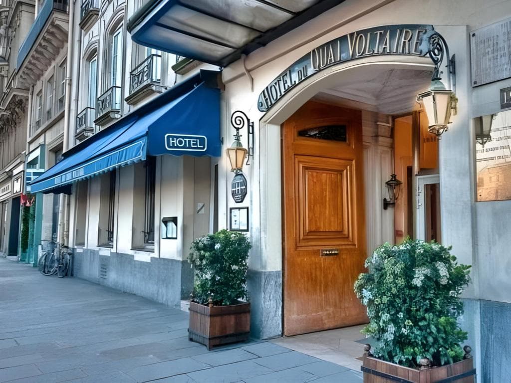 Hotel Du Quai Voltaire in Paris, France