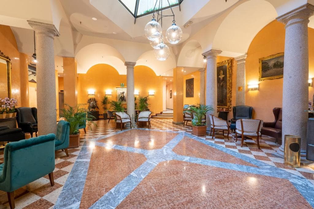 Hotel Regina in Milan, Italy