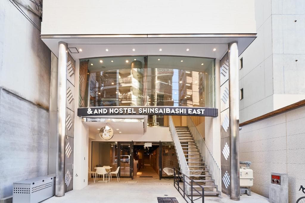 AND HOSTEL SHINSAIBASHI EAST in Osaka, Japan