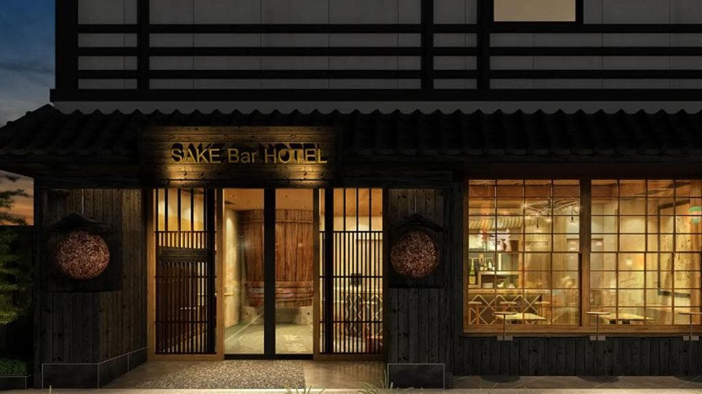 SAKE Bar Hotel ASAKUSA in Tokyo, Japan