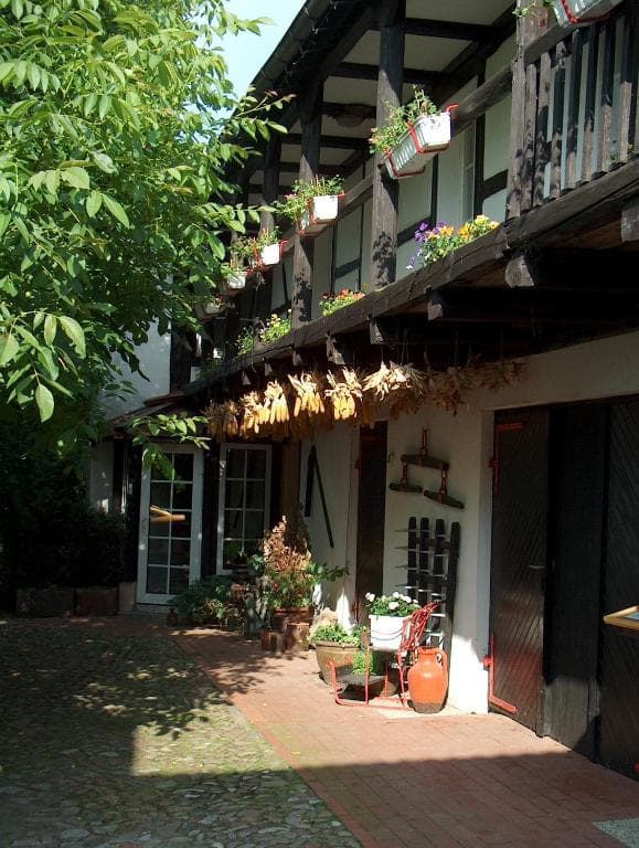 Hotel garni & Oma's Heuhotel 'Pension zur Galerie' in Barby, Germany