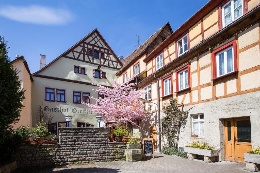 Hotel-Gasthof Goldener Greifen in Rothenburg Ob Der Tauber, Germany