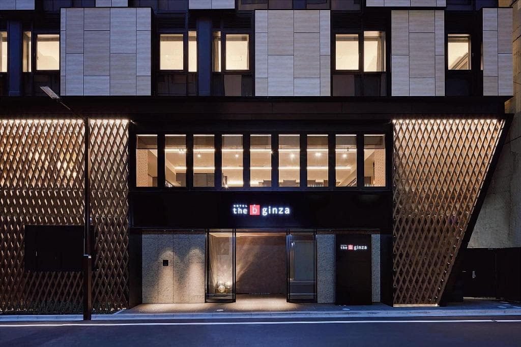 the b ginza in Tokyo, Japan