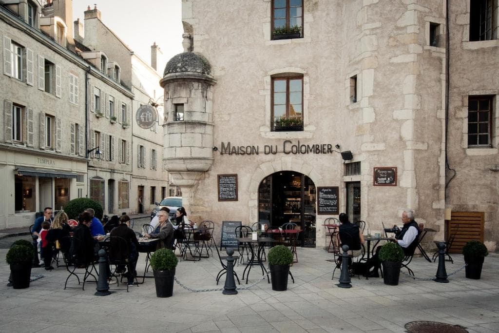 Maison du colombier in Beaune, France