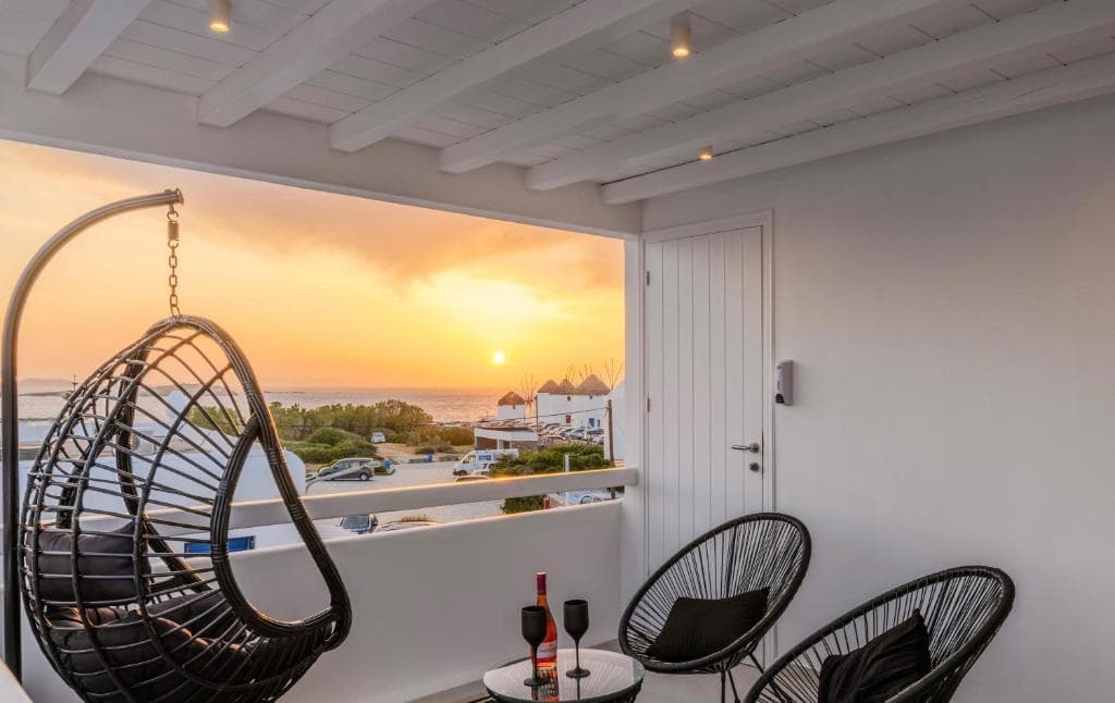 Sunset Windmills Suites in Mykonos, Greece