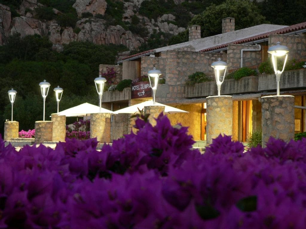 Hotel Olimpia in Baja Sardinia, Italy