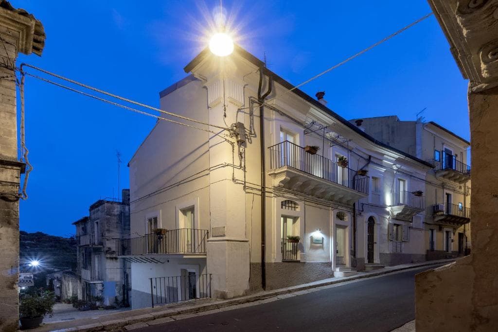Via Barocca in Ragusa, Italy