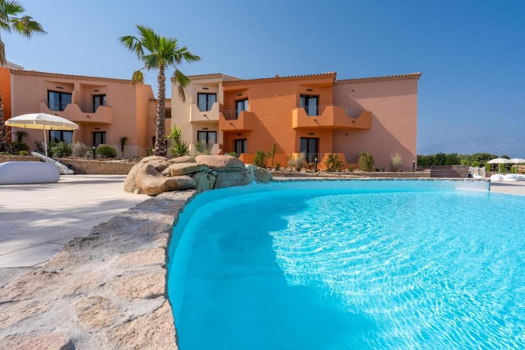 Red Sun Village in Trinita Dagultu, Italy