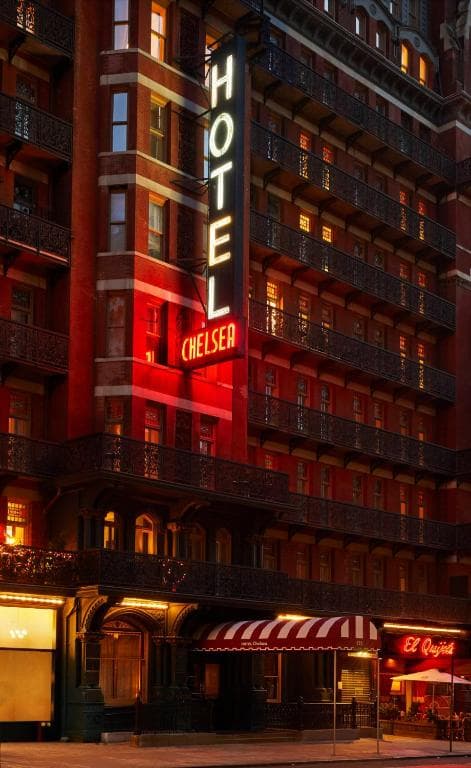 The Hotel Chelsea in New York (NY), United States