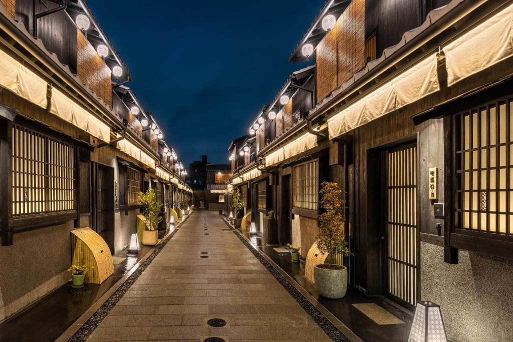 Nazuna Kyoto Tsubaki St. in Kyoto, Japan