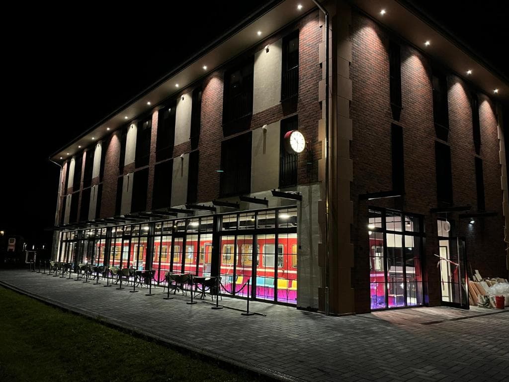 Ferienbahnhof Reichenbach in Dahn, Germany