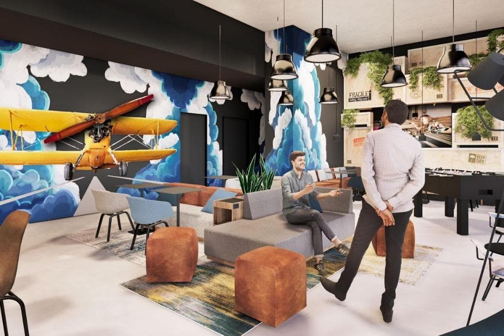 Moxy Berlin Airport in Berlin, Germany
