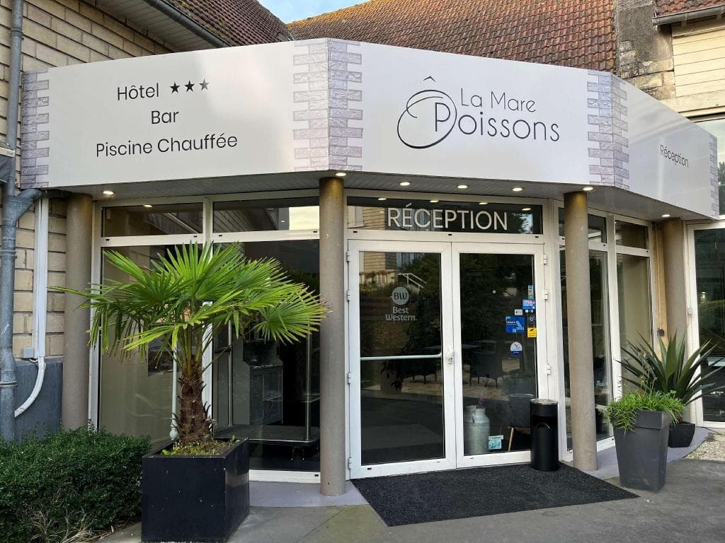 Best Western Hotel La Mare O Poissons in Ouistreham, France