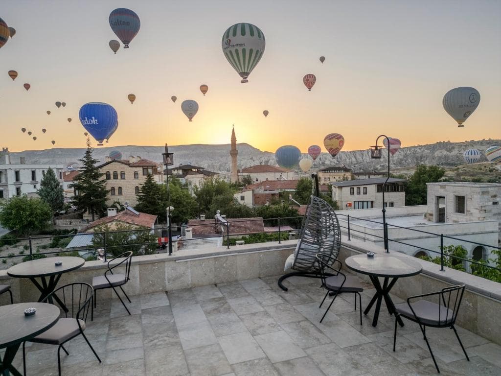 Latona Stone Palace in Goreme, Türkiye